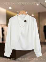 Boutique Fashion 2026 Spring V-Collar Blouse | Subailili