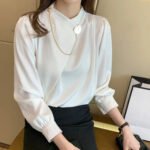 Boutique Fashion 2026 Spring V-Collar Blouse | Subailili - 图片 4