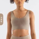 Women’s Ribbed Seamless Crop Top & Biker Shorts Set – High-Waist Sculpting Two-Piece Activewear Outfit - 图片 20