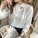 Boutique Fashion 2026 Spring V-Collar Blouse | Subailili - 图片 5