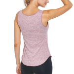 Women’s Sleeveless Performance Workout Tank Top – Breathable Scoop Neck Gym & Yoga Activewear Shirt - 图片 12