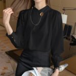 Boutique Fashion 2026 Spring V-Collar Blouse | Subailili - 图片 3