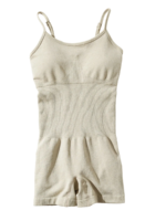 Seamless Ribbed One-Piece Active Romper – Soft Blush Pink Bodycon Workout Jumpsuit - 图片 11