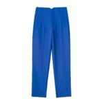 High Waist Tapered White Pants for Women – Elegant Tailored Ankle-Length Office Trousers - 图片 15