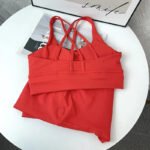 High-Waist Sculpting Activewear Set – Crisscross Sports Bra & Compression Leggings - 图片 9