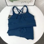 High-Waist Sculpting Activewear Set – Crisscross Sports Bra & Compression Leggings - 图片 15