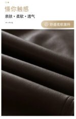 Luxury PU Leather Jogger Pants for Women – High-Waist Elastic Drawstring Wide-Leg Trousers – Comfy Chic Vegan Leather Athleisure Pants - 图片 10