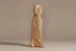 Gold Sequin Sleeveless Maxi Dress for Women | V-Neck Ruched Evening Gown with Slit - 图片 4