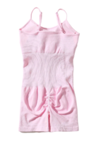 Seamless Ribbed One-Piece Active Romper – Soft Blush Pink Bodycon Workout Jumpsuit - 图片 9